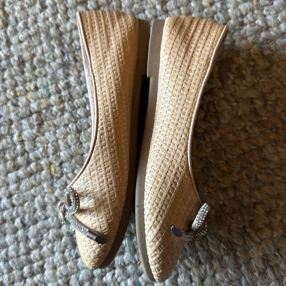 Ballet Flats with Bow Accent 12T